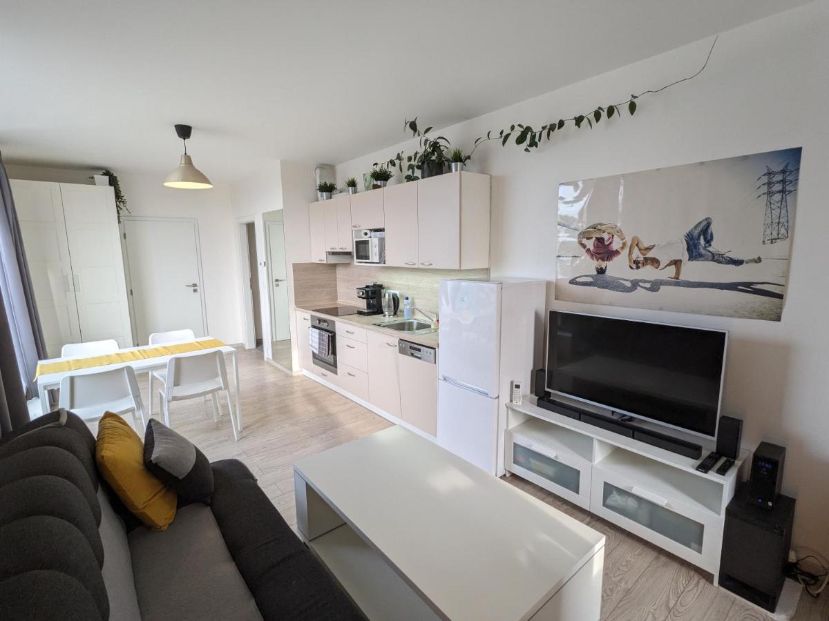 Cozy Apartment With Big Terrace In Central Prague - Karlin エクステリア 写真
